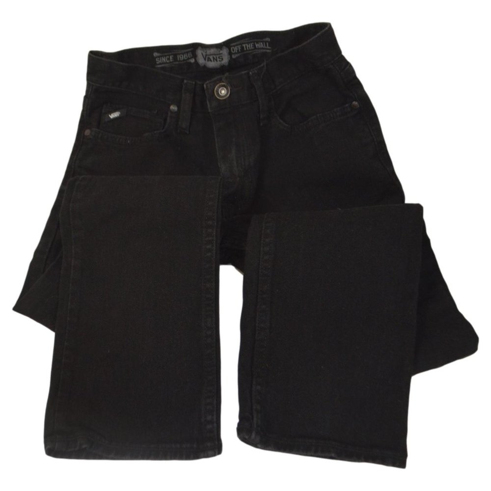 Boys Vans Off The Wall black Jeans 12